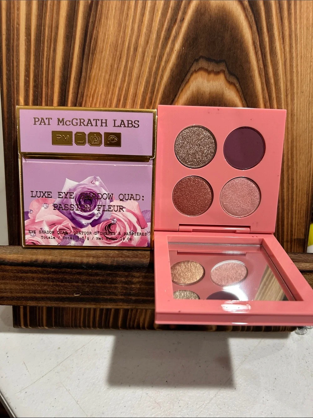 Pat McGrath Pink and Plum Luxe Eyeshadow Quad